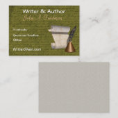 Berufliche Verfasser-Geschäfts-Karte Visitenkarte (Vorne/Hinten)