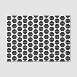 Berufliche Verpackung von Logos Seidenpapier