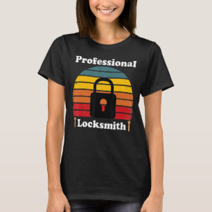 Berufliche Verriegelung Schlosserverschluss T-Shirt