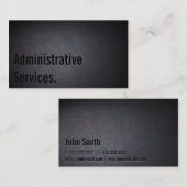 Berufliche Verwaltungsservice-Geschäfts-Karte Visitenkarte (Vorne/Hinten)