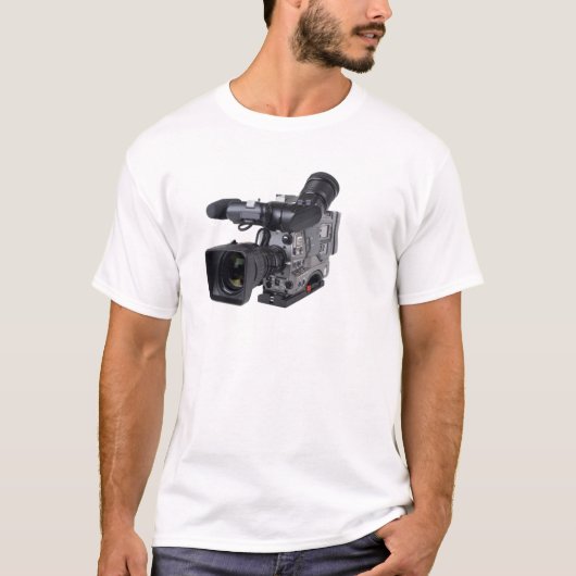 berufliche Videokamera T-Shirt (Vorderseite)