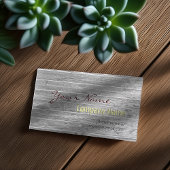 Berufliche Vintage moderne Holzkarten Visitenkarte