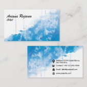 Berufliche Visitenkarte (Vorne/Hinten)