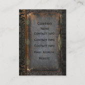 Berufliche Visitenkarte (Rückseite)