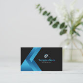 Berufliche Visitenkarte (Stehend Vorderseite)