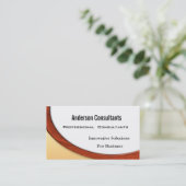 Berufliche Visitenkarte (Stehend Vorderseite)