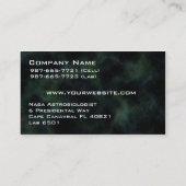 Berufliche Visitenkarte (Rückseite)