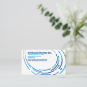 Berufliche Visitenkarte (Stehend Vorderseite)