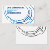 Berufliche Visitenkarte (Vorne/Hinten)