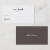 Berufliche Visitenkarte (Vorne/Hinten)