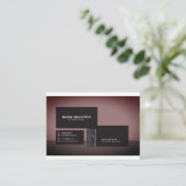 Berufliche Visitenkarte (Stehend Vorderseite)