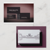 Berufliche Visitenkarte (Vorne/Hinten)