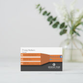 Berufliche Visitenkarte (Stehend Vorderseite)