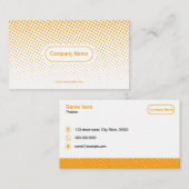 Berufliche Visitenkarte (Vorne/Hinten)