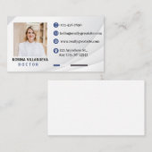 Berufliche Visitenkarte: Anpassen Ihres Designs Visitenkarte (Vorne/Hinten)