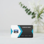 Berufliche Visitenkarte erstellen (Stehend Vorderseite)