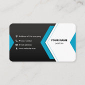 Berufliche Visitenkarte erstellen (Rückseite)