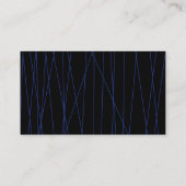 BERUFLICHE Visitenkarte für BLUE LINES (Rückseite)