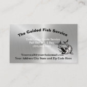 Berufliche Visitenkarte für den Guide (Vorderseite)