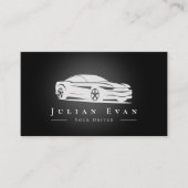 Berufliche Visitenkarte für den Uber-Treiber (Vorderseite)