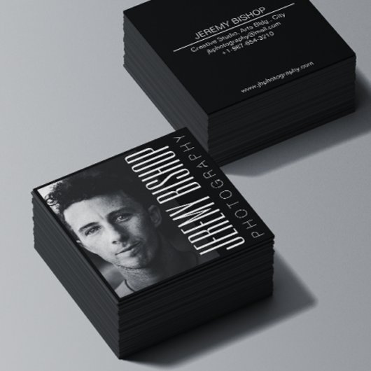 Berufliche Visitenkarte für Fotografen