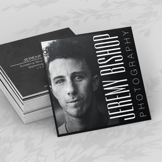 Berufliche Visitenkarte für Fotografen