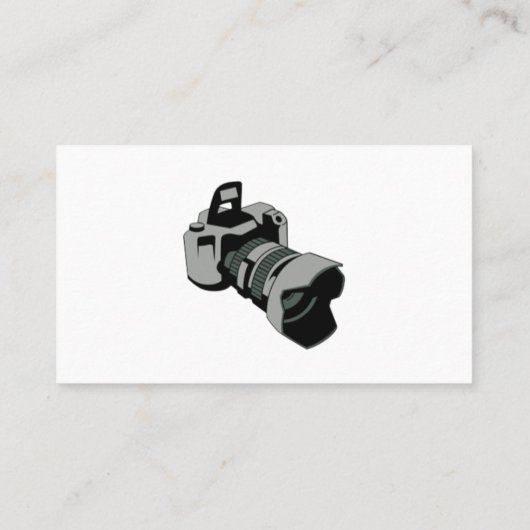 Berufliche Visitenkarte für Fotografen (Rückseite)