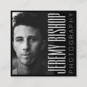 Berufliche Visitenkarte für Fotografen (Vorderseite)