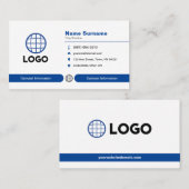 Berufliche Visitenkarte für kundenspezifische Logo (Vorne/Hinten)
