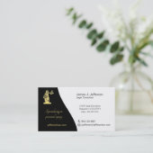 Berufliche Visitenkarte für Rechtsberater (Stehend Vorderseite)