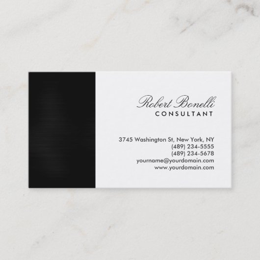 Berufliche Visitenkarte für Skriptberater (Vorderseite)