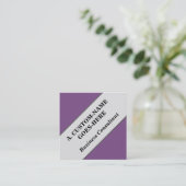 Berufliche Visitenkarte für Unternehmensberater (Stehend Vorderseite)