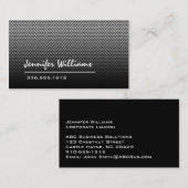 Berufliche Visitenkarte für veredelte Metalle (Vorne/Hinten)