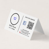 Berufliche Visitenkarte mit moderner und neuester  Visitenkarten (Vorderseite)