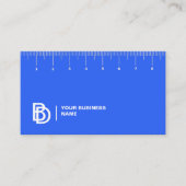 Berufliche Visitenkarte mit Ruler (cm) (Vorderseite)