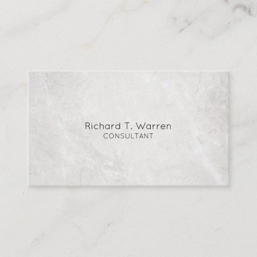 Berufliche Visitenkarten aus weißem und goldfarben Visitenkarte (Vorderseite)