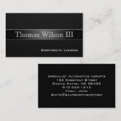 Berufliche Visitenkarten für Carbon Fiber Visitenkarte (Vorne/Hinten)