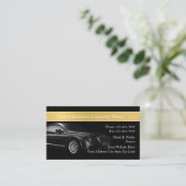 Berufliche Visitenkarten für coole Automotive Visitenkarte (Stehend Vorderseite)