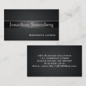 Berufliche Visitenkarten für Kohlenstofffaser Visitenkarte (Vorne/Hinten)