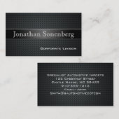 Berufliche Visitenkarten für Kohlenstofffaser Visitenkarte (Vorne/Hinten)