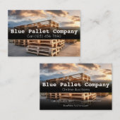Berufliche Visitenkarten für Paletten und Online Visitenkarte (Vorne/Hinten)