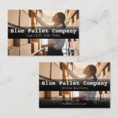 Berufliche Visitenkarten für Paletten und Online Visitenkarte (Vorne/Hinten)