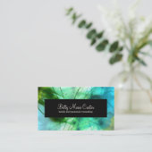 Berufliche Visitenkarten für psychische Gesundheit Visitenkarte (Stehend Vorderseite)