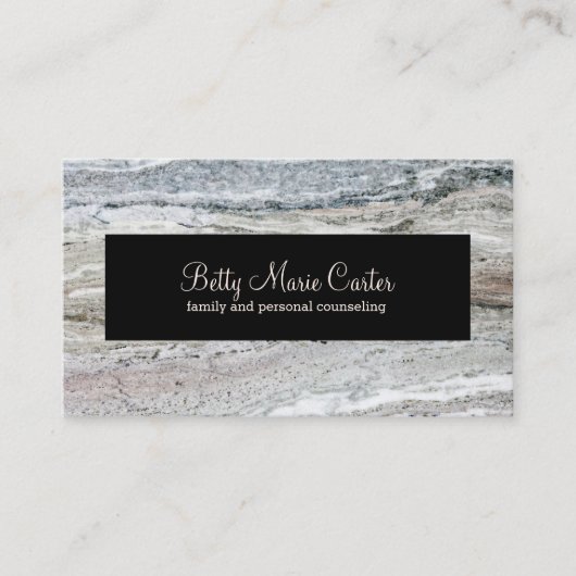 Berufliche Visitenkarten für psychische Gesundheit Visitenkarte (Vorderseite)