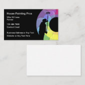 Berufliche Visitenkarten im Haus zeichnen Visitenkarte (Vorne/Hinten)