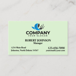 Berufliche Visitenkarten mit Ihrem Logo Visitenkarte