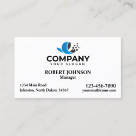 Berufliche Visitenkarten mit Ihrem Logo Visitenkarte