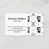 berufliche Visitenkarten Visitenkarte (Rückseite)