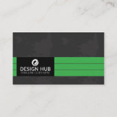 Berufliche Visitenkartengestaltung Visitenkarte (Rückseite)