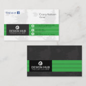 Berufliche Visitenkartengestaltung Visitenkarte (Vorne/Hinten)